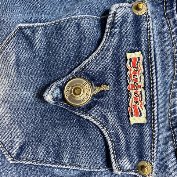 Hudson Jean Mini Shorts - Picture 3 of 5